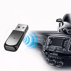 Adaptador Bluetooth USB Som Automotivo Tipo Pendrive Sem Fio Sem Cabo
