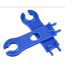 Par de Chaves Para Conector Mc4 Esticador Azul Solar