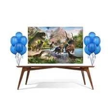 Painel De Festa Infantil Dinossauros Decoração de Aniversário Em Tecido - 1,5x 1,0