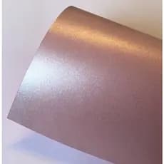 Papel Perolizado Color Rose 180g 1 Folha - Com brilho - Metallik - Ideal para personalizados, convites, decoração, scapbook, scrapdecor, topo de bolo, caixinhas, lembranças
