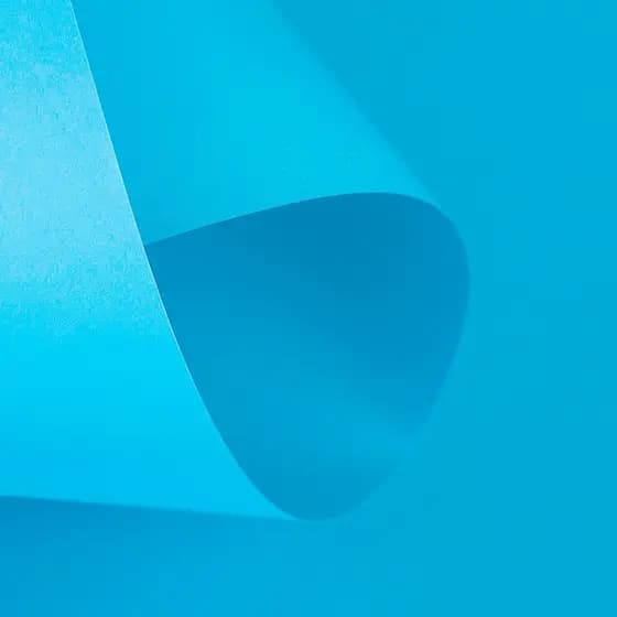 Papel Color Plus 180g A4 Bahamas - Azul Turquesa - Colorido na Massa - Blendpaper
