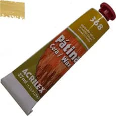 Pátina em Cera Dourado Solar Para Efeito de Envelhecimento - Acrilex - 37ml