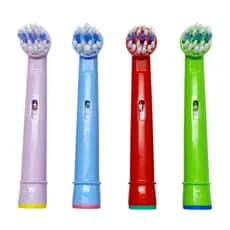 Refil Compativel Com Oral B Braun Escovas Eletricas Giratorias Kit 4 Peças Profissional