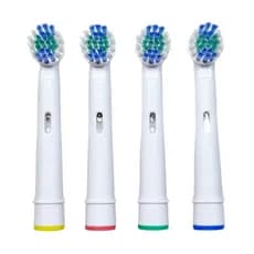 kit 4 Refil Compativel Com Oral B Braun Escovas Eletricas Giratorias Profissional