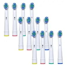 Kit 12 Refil Compatível Com  Escova Eletrica Oral B Giratória Higiene Profissional