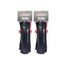 Par Pneu aro 700 x 25 bike Speed Arisun Rapide Kevlar 60 Tpi