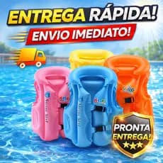 Boia Infantil Colete Salva Vidas Inflável Piscina Praia Kids