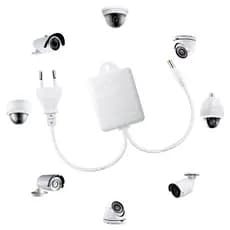 Fonte de Energia Bivolt 12V 0.3A Para Câmera de Segurança IP e Equipamentos Eletrônicos