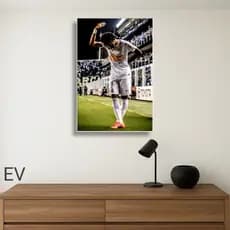 Quadro decorativo Neymar Santos libertadores 2012 futebol alta qualidade