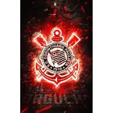 quadro decorativo Corinthians 20x30cm mdf 3mm personalizado