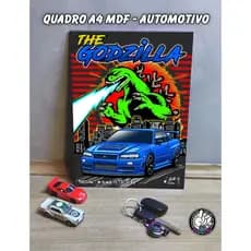Quadro decorativo - JDM / Nissan / Mazda.