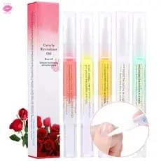 Kit 5 Canetas Óleo Hidratante Cutículas Revitalizador De Unhas Gel Sabor Fragrância Flores e Frutas VARIADO / Promoção OFERTA