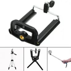 Suporte Adaptador Para Celular Tripé Monopod Bastão Pedestal