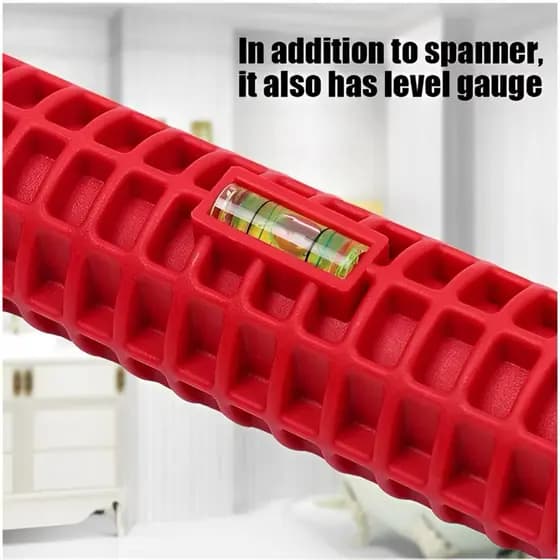Chave de Aperto Profissional - 8 em 1 Multifuncional com Nível e Design Ergonômico