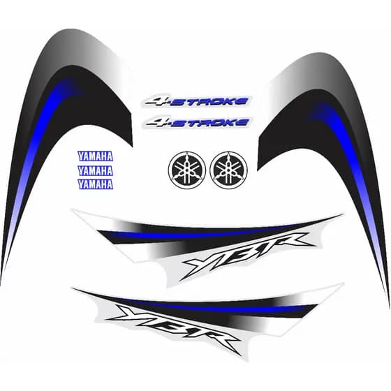 Kit Adesivos Yamaha Ybr 2003 A 2008 Premium