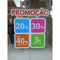 Adesivo Vitrine Promoção
