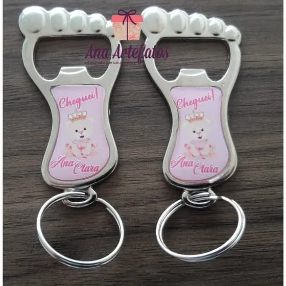 CHAVEIRO ABRIDOR DE GARRAFAS PERSONALIZADOS PEZINHO