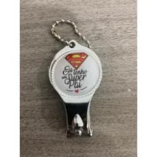 Chaveiro Cortador De Unha E Abridor De Garrafas Personalizados Super Pai