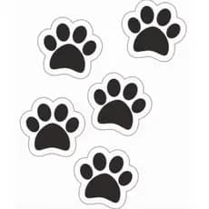 50 Adesivos Patinhas Vinil Autocolante Pet Shop Cachorro