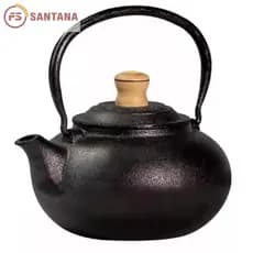 Chaleira de Ferro Fundido Santana 2 Litros com Alça de Ferro Reforçada