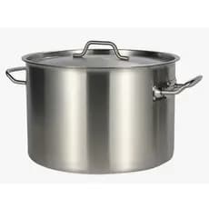 Caçarola de Inox Fundo Triplo 20, 22, 24, 26 ou 28 GP Inox Indução, Gás, Elétrico