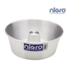 Forma Cônica Reforçada de Alumínio com Tubo 20x8 cm - 2 litros - Nigro