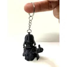 Chaveiro Criativo Darth Vader Com Gesto Engraçado Presente Amigo Secreto Geek