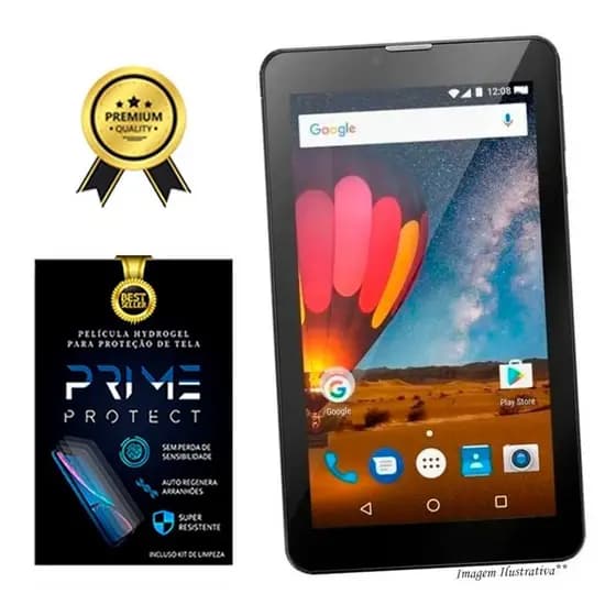 Pelicula Hidrogel Hd Tablet Multilaser M7 / M8 / M9 A Melhor