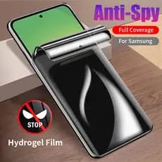 Privacidade Anti Spy Película Hidrogel Para Samsung Galaxy S25 Plus S24 S23 FE S22 S21 S20 Ultra A56 A36 A26 A16 A17 A07
