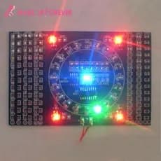 [Shining1] Placa De Prática De Soldagem De Componentes SMD , Conjunto De Solda , Transistor De Resistor