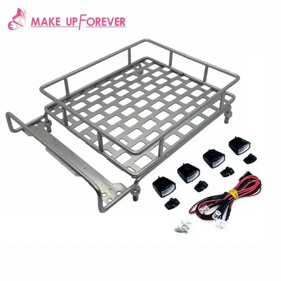 [Shining1] Rack De Teto RC Com Luzes De Alta Simulação De Carro Acessório Compatível Para Amadores , Equipamentos De Tri