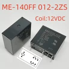 Relé ME-140FF 012-2ZS 8 pinos 10A dois abertos dois fechados