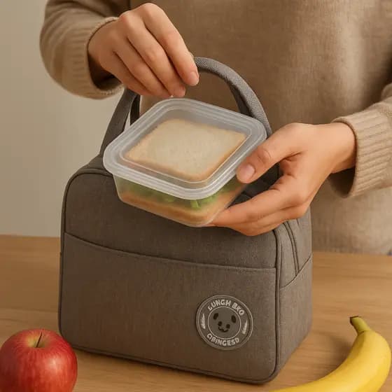 Bolsa Térmica Impermeável Com Isolamento termico lancheira Escolar Marmiteira Para Academia Passeio