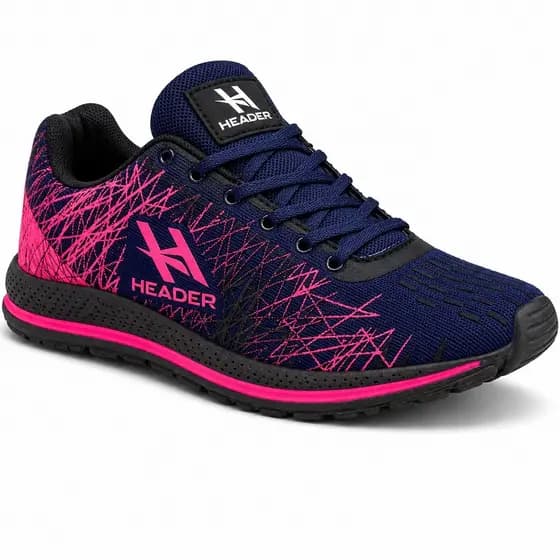 Tênis Feminino Header Spider Caminhada Academia Promoção Mais Vendido Top