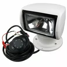 Farol De Busca Náutico Direcional Controle 24 V Para Barcos