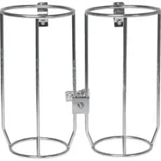 Suporte Para Defensa Gaiola Em Aço Inox 230mm Barco Lancha