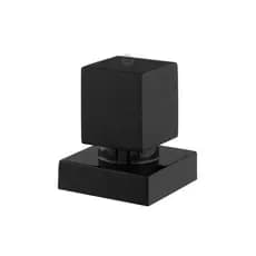 Acabamento Quadrado Para Registro Chuveiro Pressão / Gaveta 1/2 e 3/4 Preto 100% Plástico Padrão Deca - Não Descasca