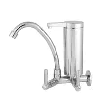Torneira Cozinha com Filtro de Parede Bica Movel 1/4 Cromado