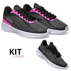 Kit 1 e 2 Pares Feminino Masculino Leve Macio