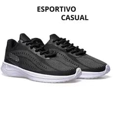 Tênis Esportivo Feminino Masculino Academia Corrida Leve Confortável Macio