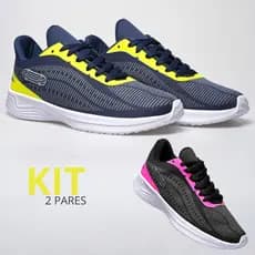 Kit 1 e 2 Pares Masculino Feminino Esporte CrossFit