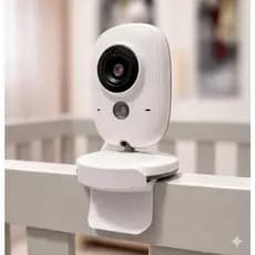 Suporte Babá Eletrônica com Encaixe – Uso em Berço, Grade ou Mesa VB603
