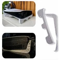 Suporte Horizontal PS5 Com Disco | Sem Disco – Encaixe Seguro | Preto/Branco