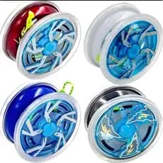 Brinquedo Ioiô Com Rolamento Profissional Yoyo Com Led E Borracha De Proteção