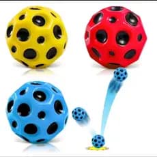 Brinquedo Bola Lunar Espacial Moon Ball Elástica Anti Gravidade Massagem Funcional Ant Stress