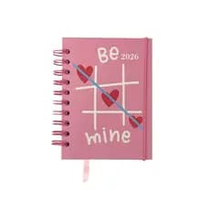 Agenda Em Espiral Pequena Infantil Várias Estampas 168 Folhas 2026