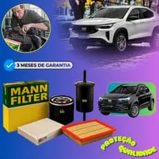 Kit Filtro Revisão Fiat Pulse / Fastback 1.0 12V Turbo 200 Flex (SP11079-4)