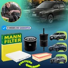 Kit Filtros - Onix Tracker Montana 1.0 1.2 Mann Filter SP110774
