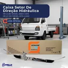 Caixa Direção Hidráulica Hyundai HR 2.5 Diesel 2005 A 2022 Genuine Automotive