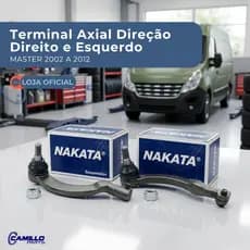 Par Terminal Axial Direção Direita Esquerda Renault Master 2002 A 2012 Nakata